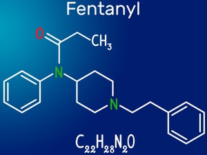 Fentanyl molecule